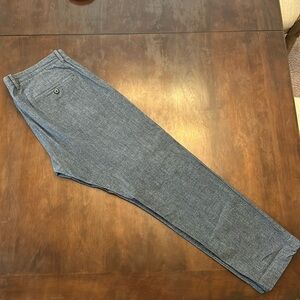 Stretch Chambray Pants